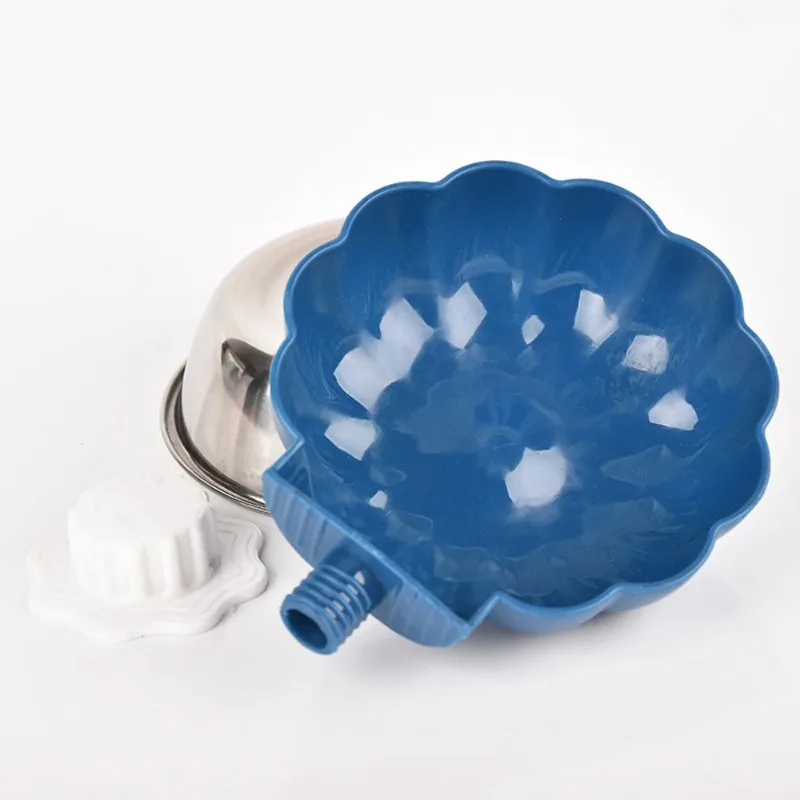 

Movable Lifting Pet Hanging Food Bowl Pumpkin Shaped Stainless Steel Water Bowl for Rabbit Hamster Bird Cat Pet Feeding Supplies