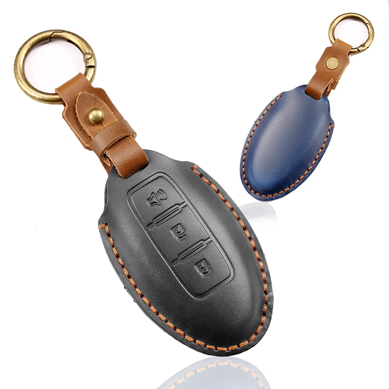 

For Nissan Rogue XTrail T32 T31 Qashqai J11 J10 Kicks Tiida Pathfinder Murano Juke Versa Note Infiniti Car Remote Key Case Cover