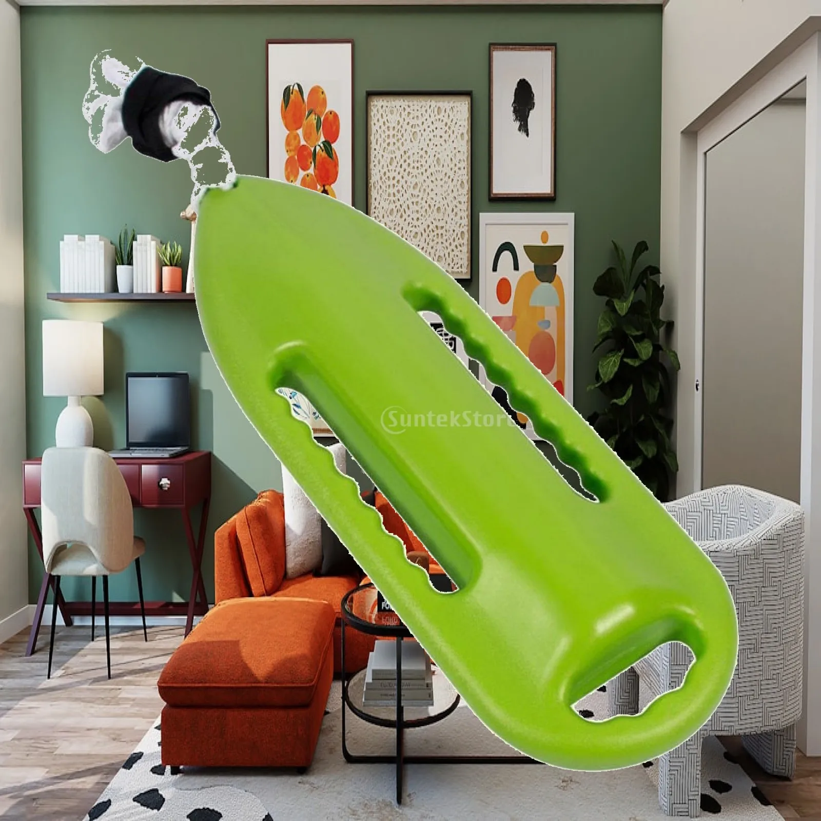 Rescue Buoy Sleek Aerodynamic Flotation Device Swimming Inflatable for Pool Floater Lifesaving and Emergency Use
