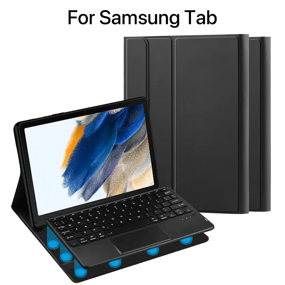 Samsung Keyboard Case For Samsung Galaxy Bluetooth Wireless Keyboard And Mouse Trackpad  Ipad Accessories