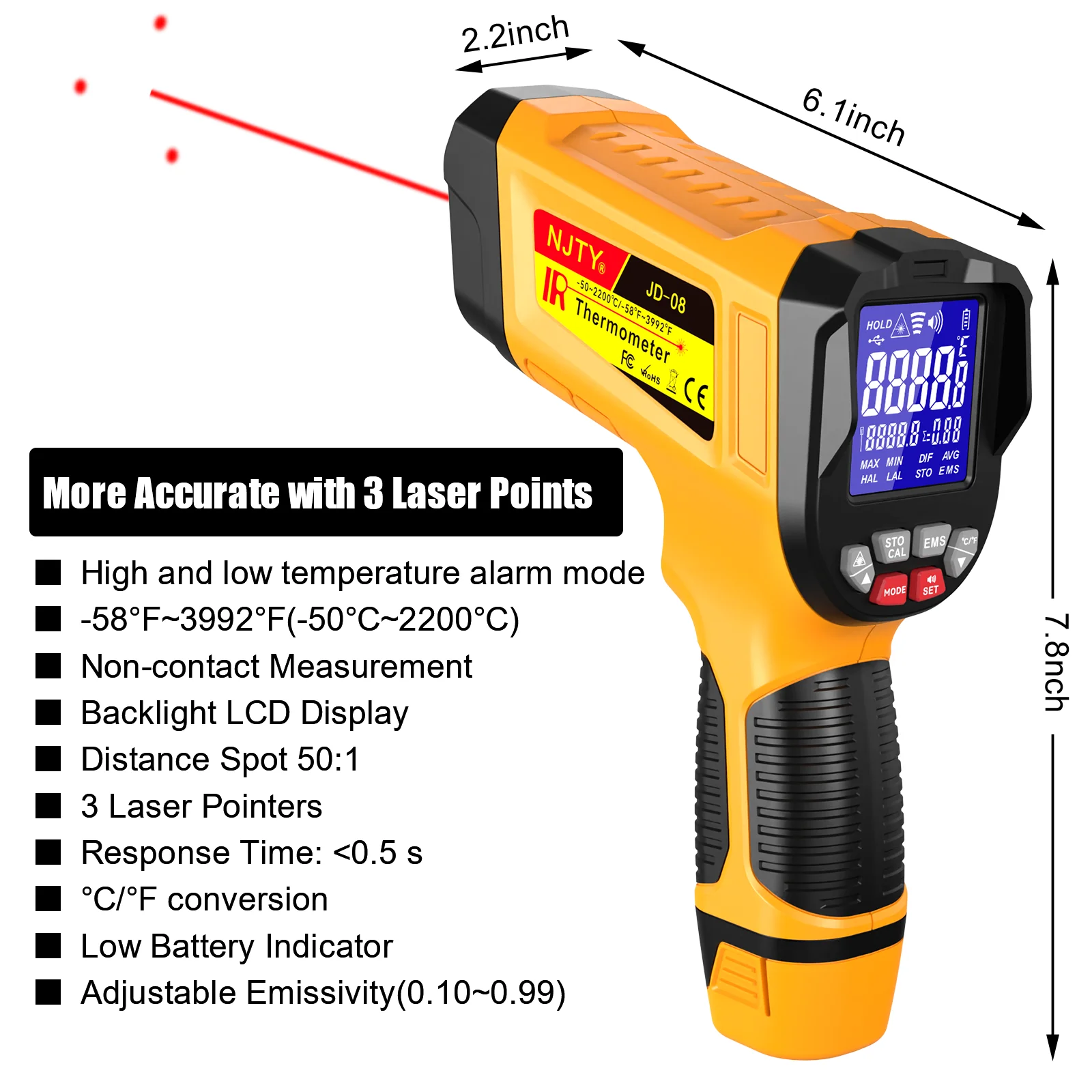 #78 Highest Rated Infrared Thermometers to Buy in 2026