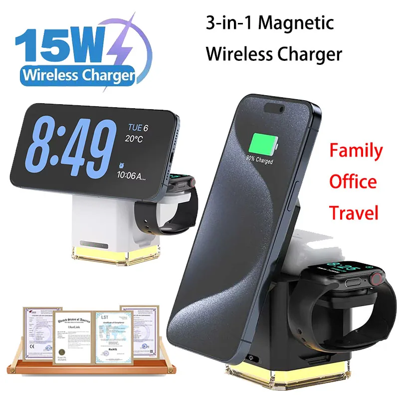 30W 3 In 1 Wireless…