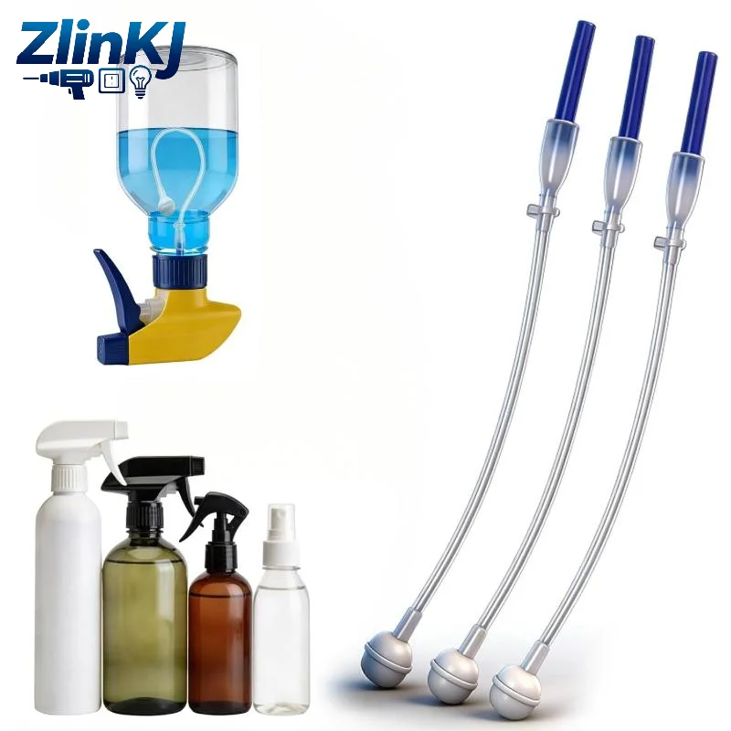 1/2/3Pcs Universal Spray Bottle Adapter 360 Degree Weighted Adapter Sprayer Bottle Top Head Gardening Window Cleaning Supplies