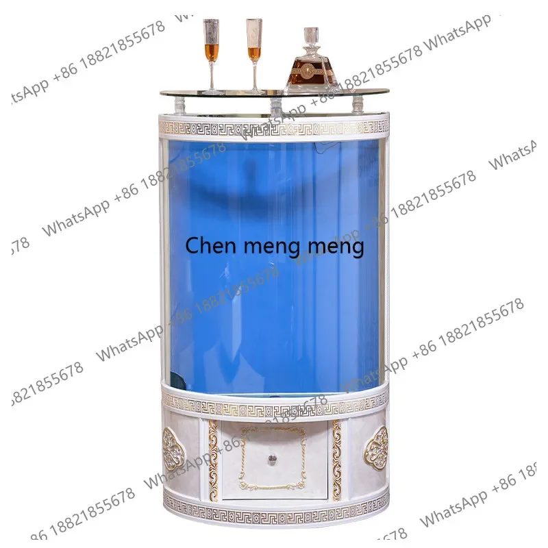 

Горячие продажи: Европейский полукруглый аквариум-колонна для дома, гостиной, пристенный, стеклянный, от пола до потолка.