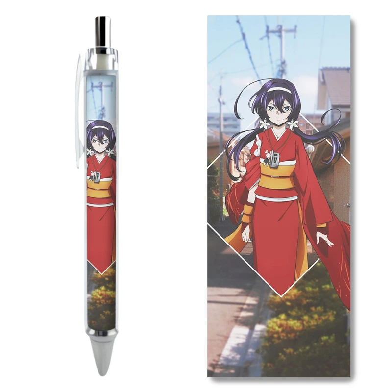 2/4PCS Izumi Kyōka Popular Anime Peripheral Durable Gel Pen Cartoon Stationery Art School Writing Supplies Hobby Collectibles