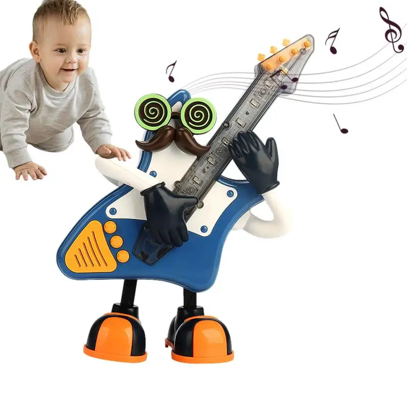 Musical Robot Toy Kids Dancing Instrument Robot Electric Lighted Dancing Robot Toy For Home Kindergarten Nursery