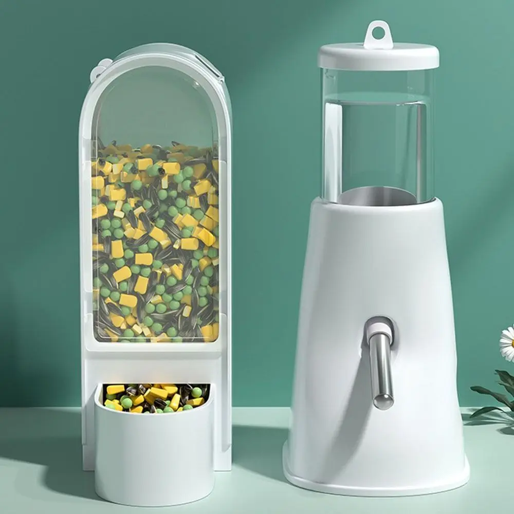 Anti rollover Hamster Water Kettle Leak Proof Large Capacity Hamster Feeding Drinking Pet Water Dispenser Pet Feeder Supplies