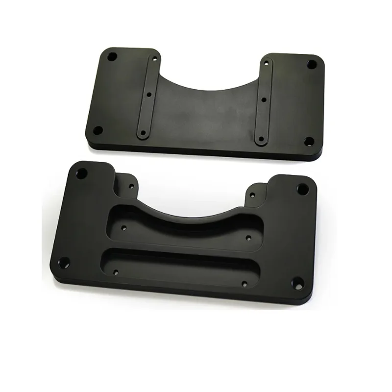 Black Anodized Aluminum Alloy CNC Precision Machined Optical Device Cavity Assembly Optical Device Fixed Housing