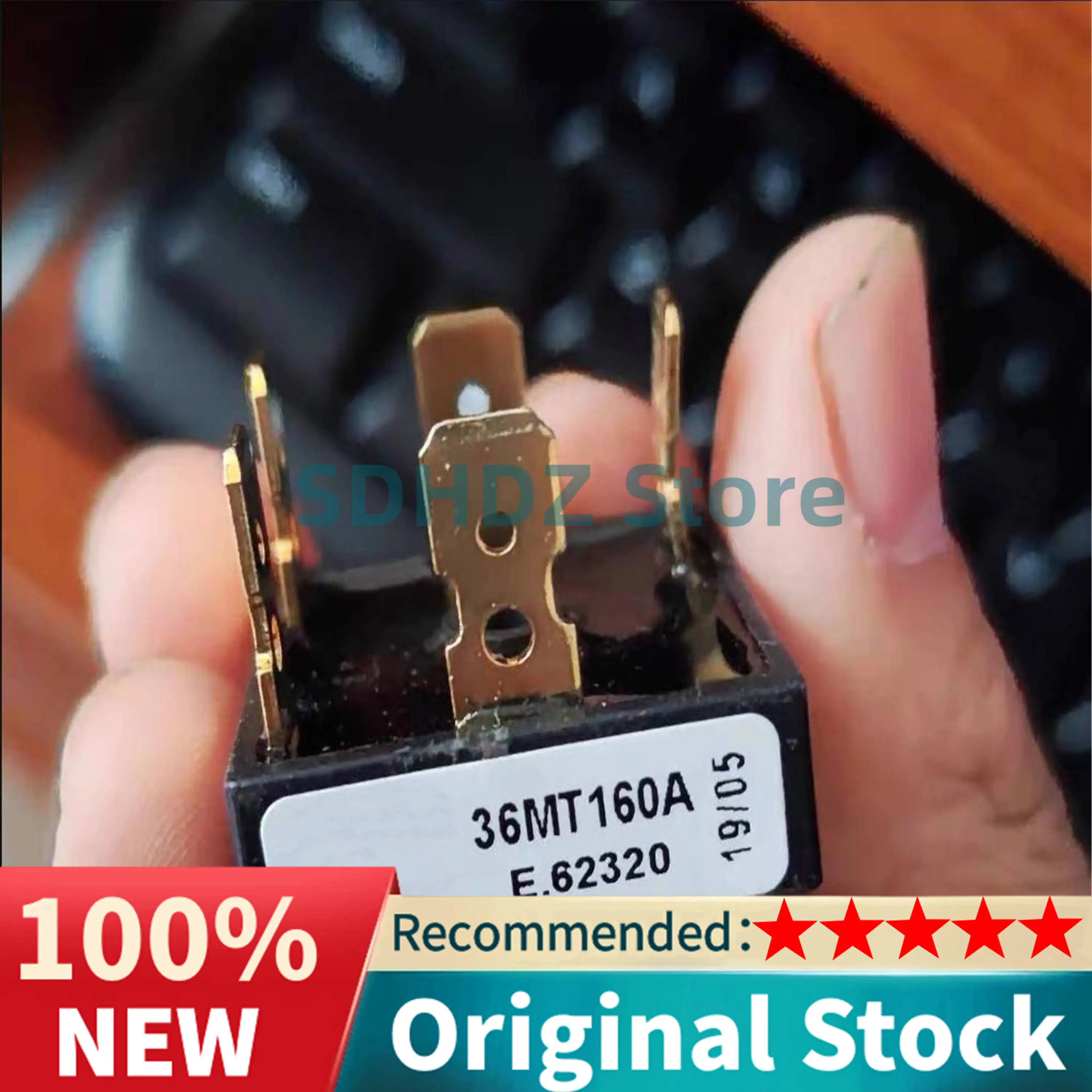 1-5PCS Original 36MT160 36MT160 36A1600V Three-phase rectifier bridge Bridge Rectifier Brand New In Stock