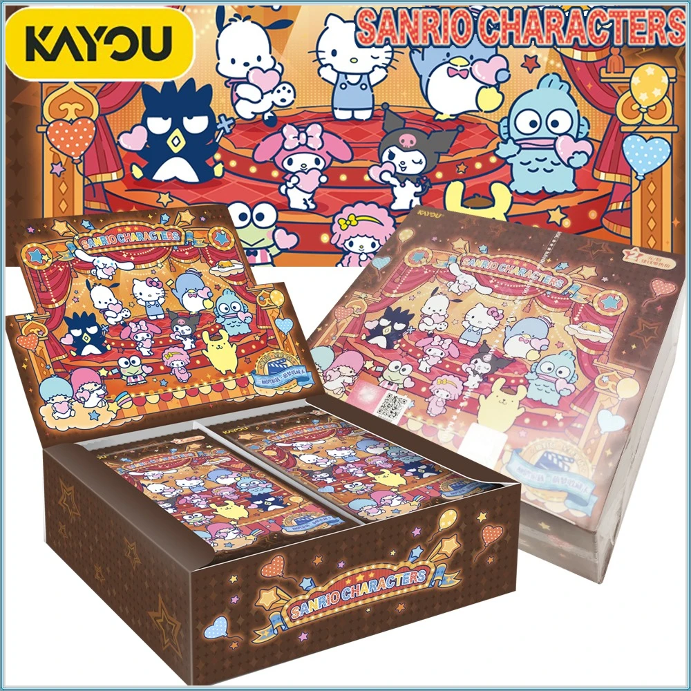 

Kayou Official Sanrio Characters Anime Collection Cards Cinnamoroll Pochacco Warm and Joyful Moments Fun Hobby Cards Kids Gifts