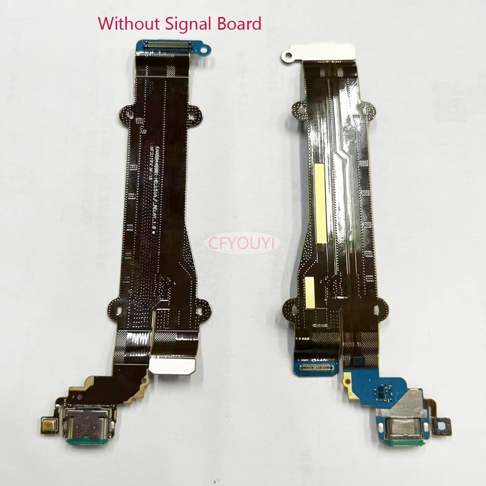 USB Charger Charging Port Board Flex Cable Mic Charging Connector Flex Cable Replacement Parts For LG V60 ThinQ 5G