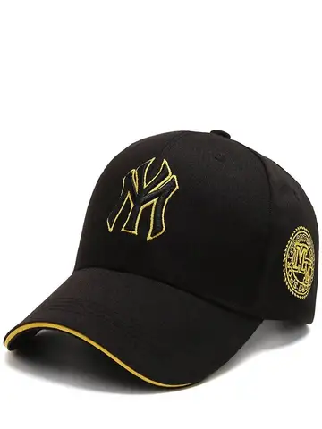 Hat Men's Casual Korean Version Outdoor Versatile Sunscreen Embroidery Letter Cap Couple Baseball Cap Women's Fashion Sunshade