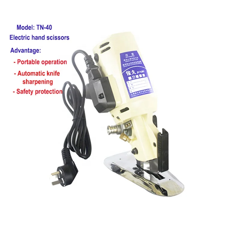 

Handheld Round Knife Saw Fabric Cutting Machine Knife Electric Trimmer Round Knife Cutter