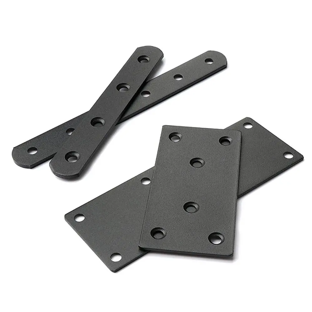 1Pcs Durable 90 Degree Angle Bracket L-shaped Holes Fixed Corner Stand Stainless Steel Mending Plate Furniture Hardware