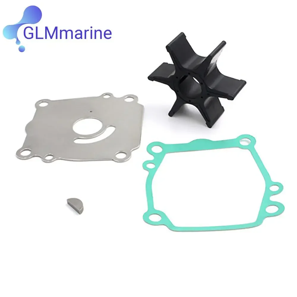 Water Pump Kit with Impeller for Suzuki Outboard Motor Cooling System 60HP 70HP 90HP 100HP DT 60-70 DF 90-100 17400-87E04