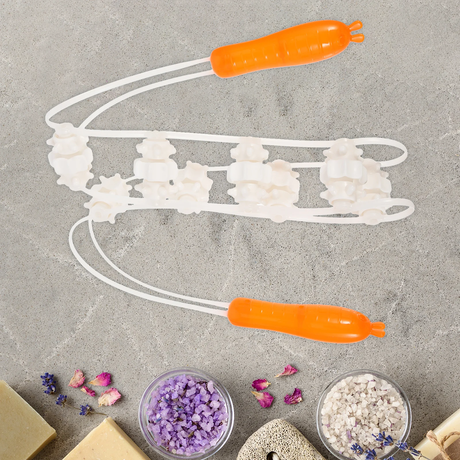 

Back Massager Roller Rope High-Grade Muscle Roller for Full Body Relief At Home Gym Travel Use Self Massage Tool for Back Leg