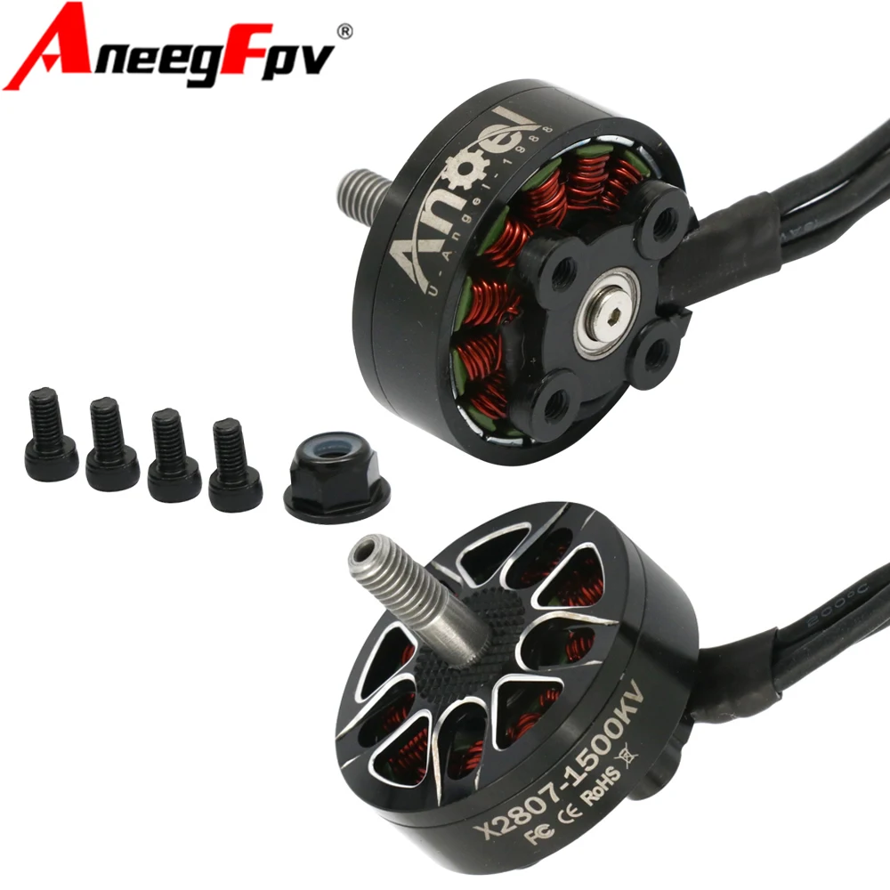 

4 pcs Uangel X2807 2807 Motor 1300KV 4S 1500KV 1700KV 6S Brushless Motor for FPV Freestyle 7inch Long Range LR7 Drones DIY Parts
