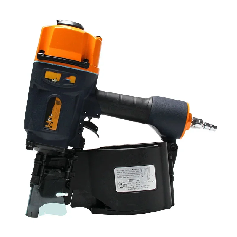 Nuovo HPCN55 Portatile Una Macchina Multiuso Piccola Bobina Pneumatica Pistola Sparachiodi Piastra di Protezione Scatola di Legno Pallet Chiodatrice Chiodo G
