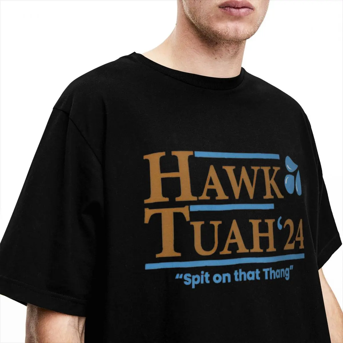 Hawk Tush 2024 Spit On That Thing T Shirt Fashion T-Shirts Short-Sleeve Tshirt Summer Pure Cotton O Neck 4XL 5XL 6XL Clothes