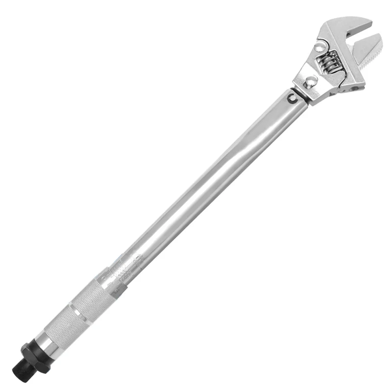 

AT19-Adjustable Torque Wrench 19- 110 Nm 43Mm Open End Spanner Wrench Repair Tool Aluminium Alloy Material