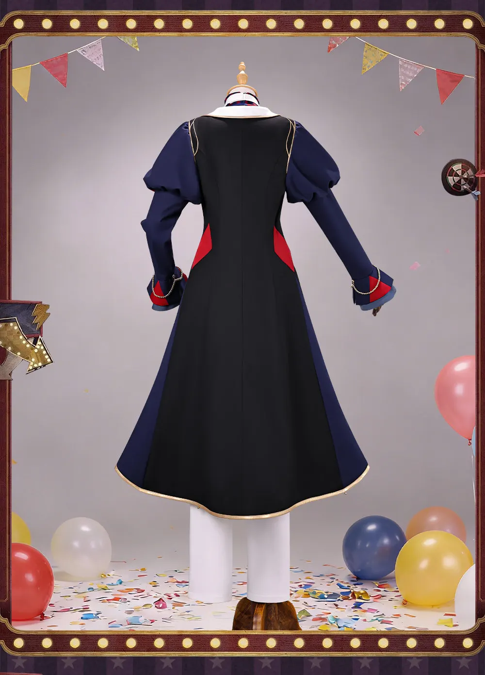 

PJSK Kamishiro Rui clown joker phoenix Cosplay Costume Halloween Carnival new men women suit coat vest hat prop uniform HCos