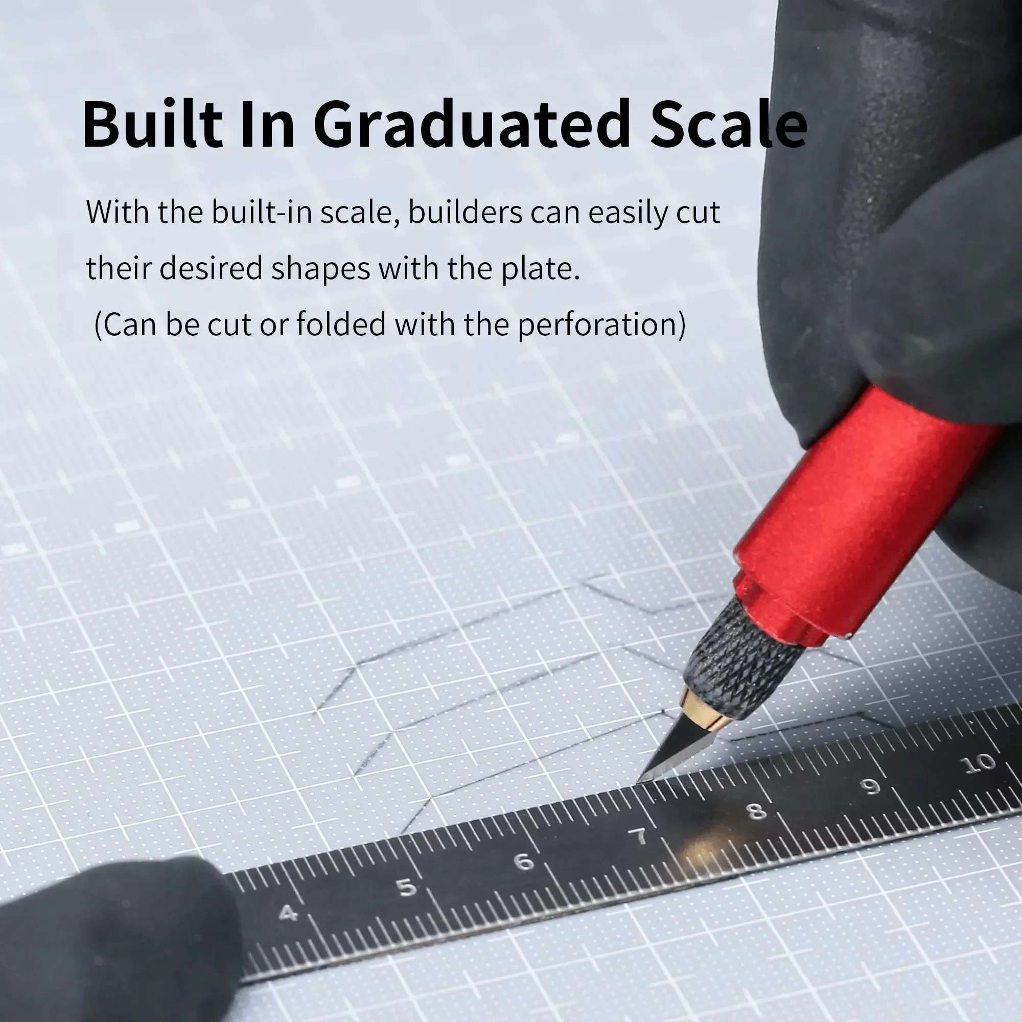 DSPIAE PC-GY Model Modification Plastic Board military model making tool Retrofit Collage Gundam Hobby DIY