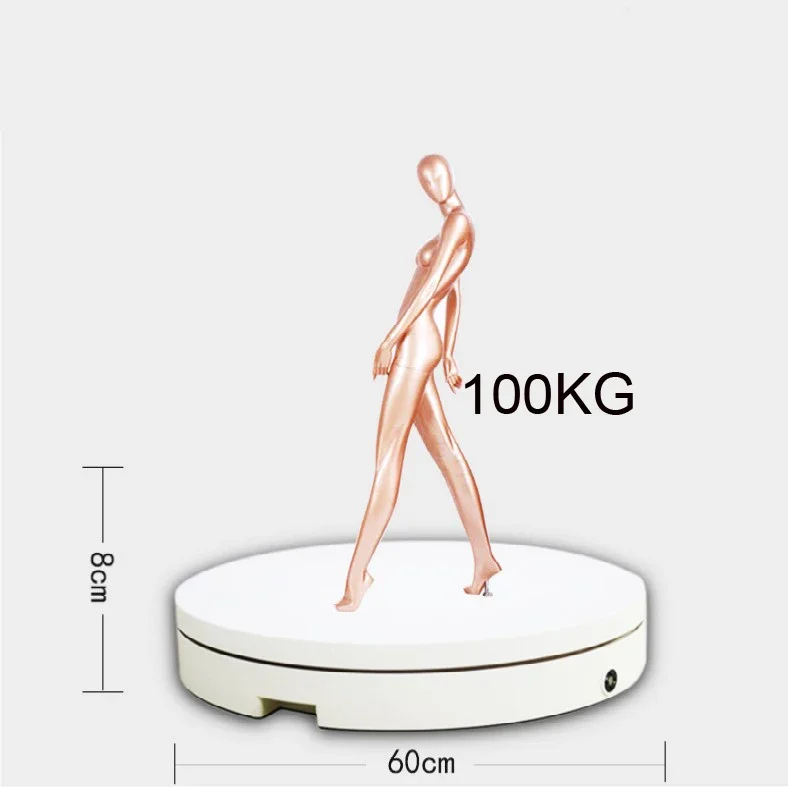 Photography 360 Degrees Electric Rotating Turntable 60cm Display Base Stand For Model with remote