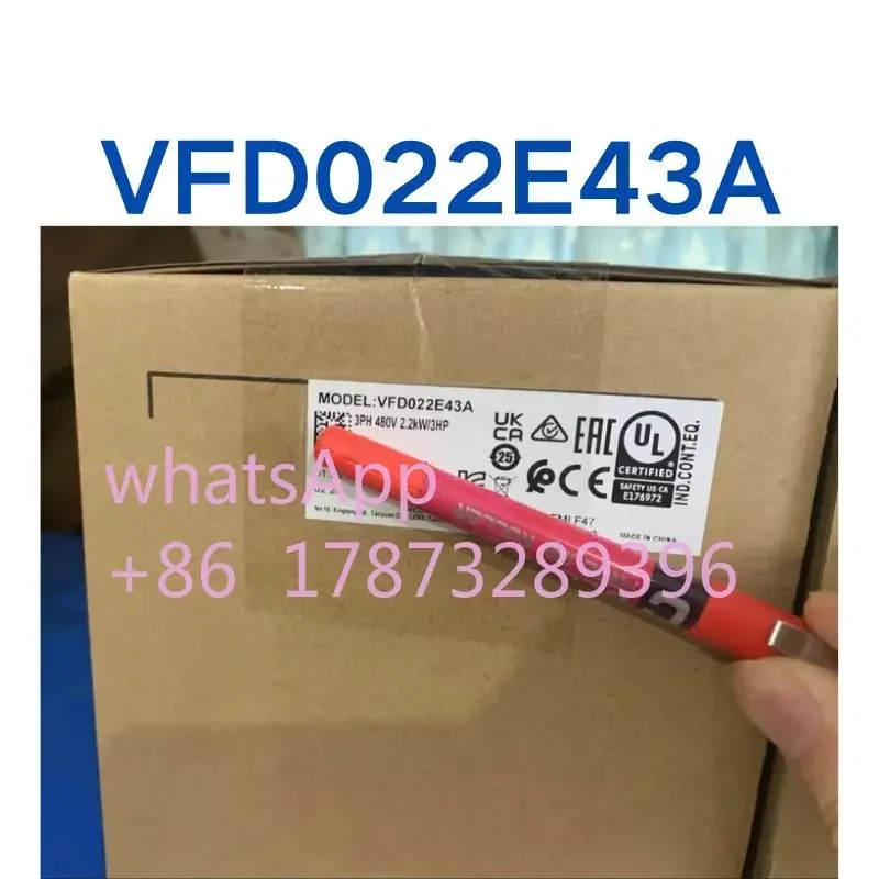New VFD022E43A inverter 2.2KW fast delivery