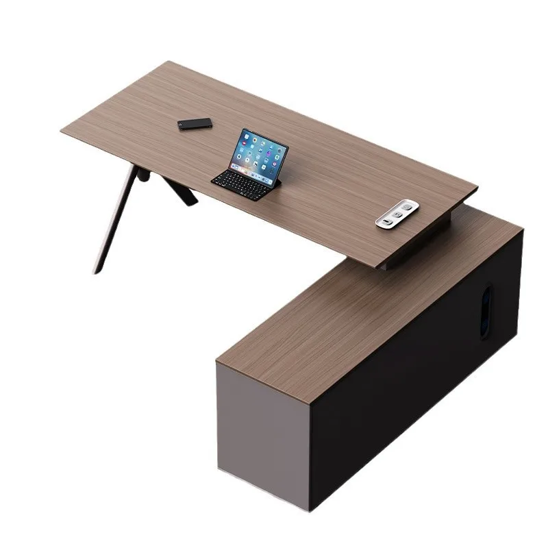 Modern Simplicity Director Manager Desk Boss Leader Office And Chair Combination Large