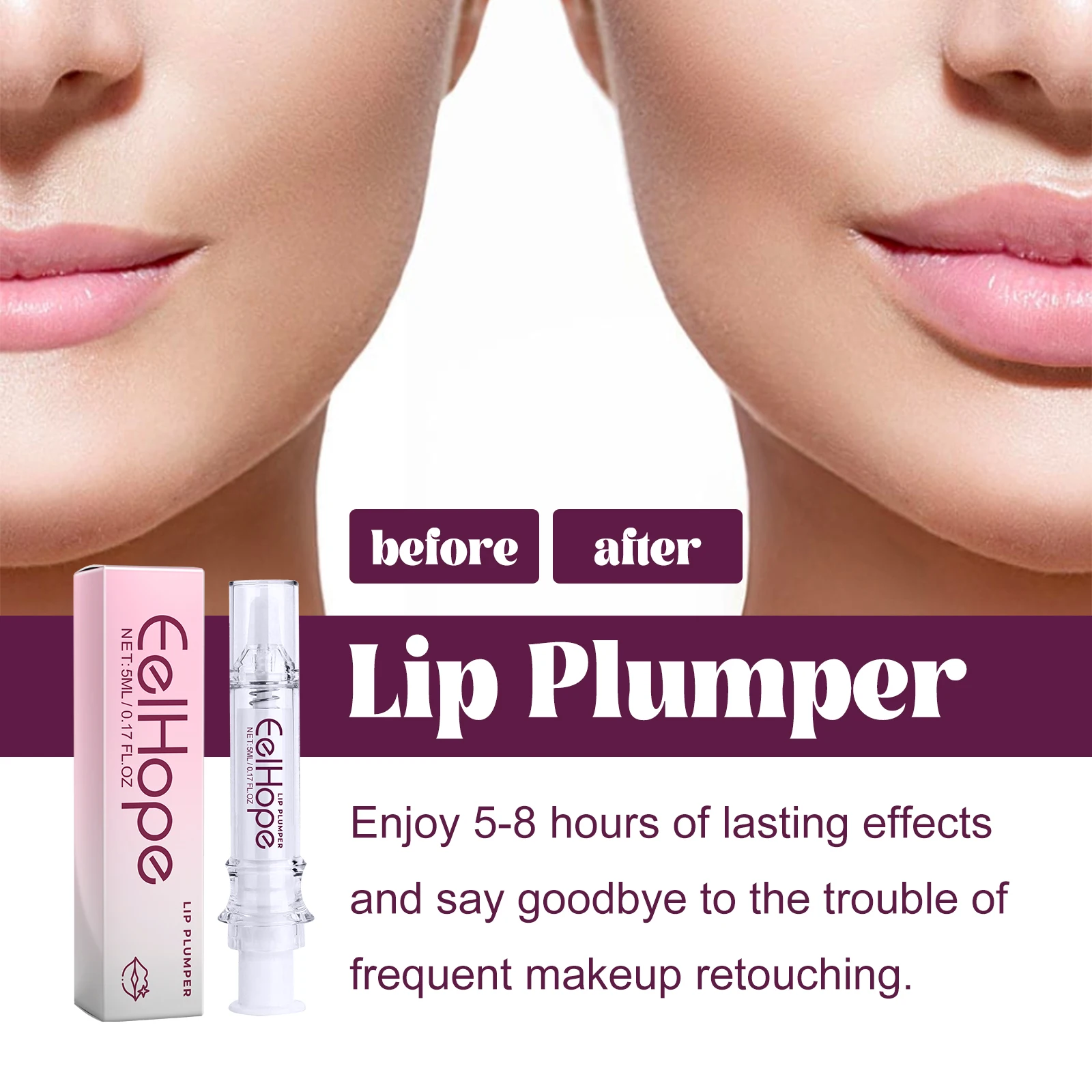 Moisturizing Lip Balm Hydrating & Nourishing Lip Balm Chapped Lips - Reduces Lip Lines Prevents Cracking - Best Lip Care Balm