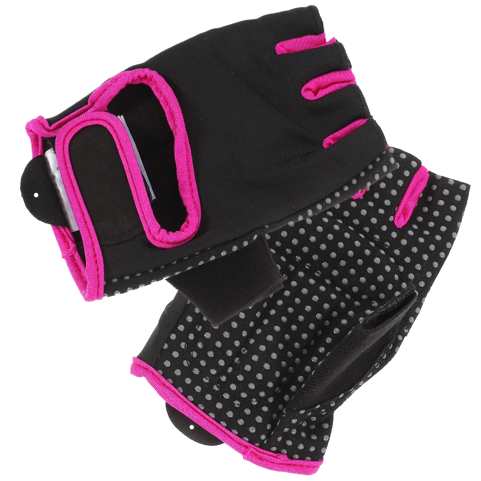 Half Finger Gym Gloves for Men Women Non-Slip Silicone Fiber Mesh Fitness Cycling Hiking Outdoor Sports Gloves S M