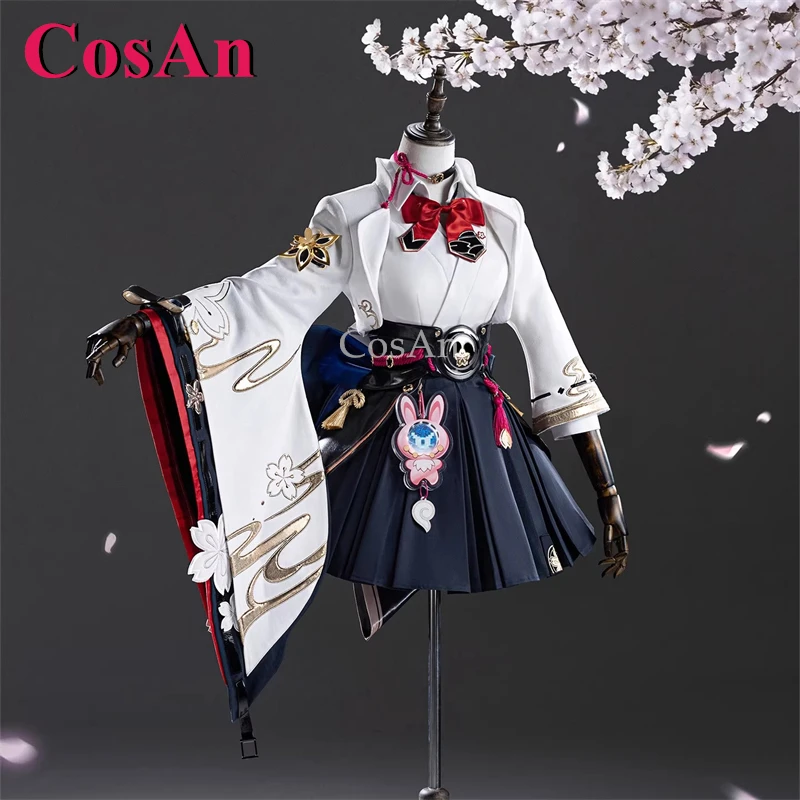 

Костюмы для косплея CosAn Game Honkai: Star Rail Evanescia, элегантные и роскошные боевые униформы, одежда для ролевых игр и вечеринок, размеры S-XL