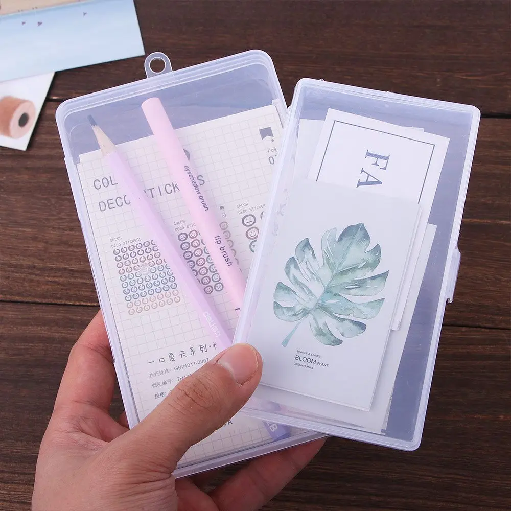 Box Label Organizing Art Tool Case Sticker Desktop Organizer Sticker Tape Container Stationery Sticker Box Sticker Storage Box