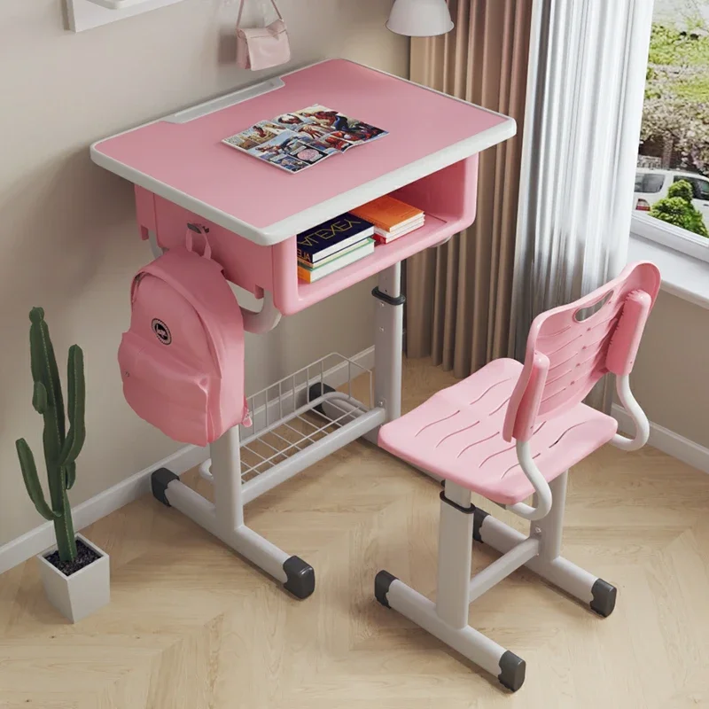 Children Table Chair Child Adjustable Aesthetic Adjustable Desk Ergonomic Nordic Table Enfant Avec Chaise Home Furniture