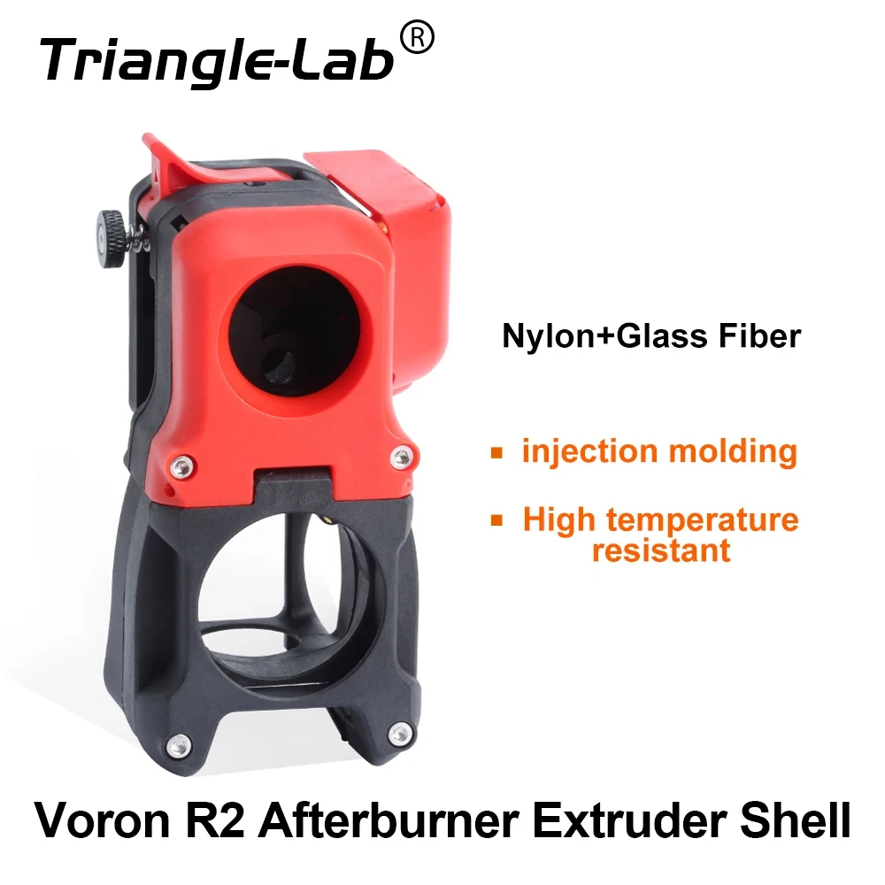 

CTrianglelab Nylon Glass Fiber Voron R2 Afterburner Extruder Injection Molding High Temperature For Voron 2.4 Trident Switchwire