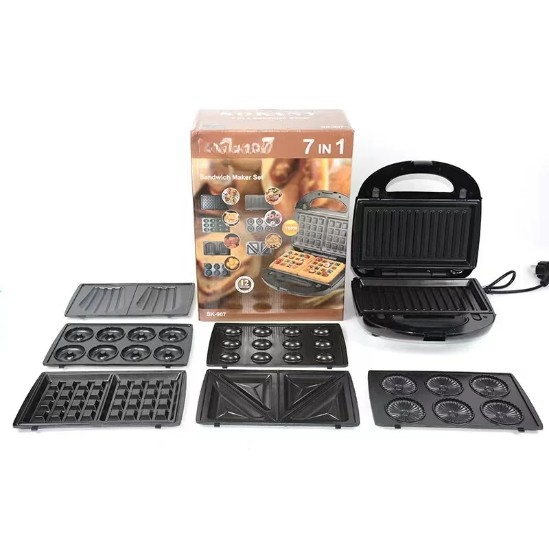 

Hot sales New Refrigeration accessories kitchen accessories 7-in-1 Sandwich Machine