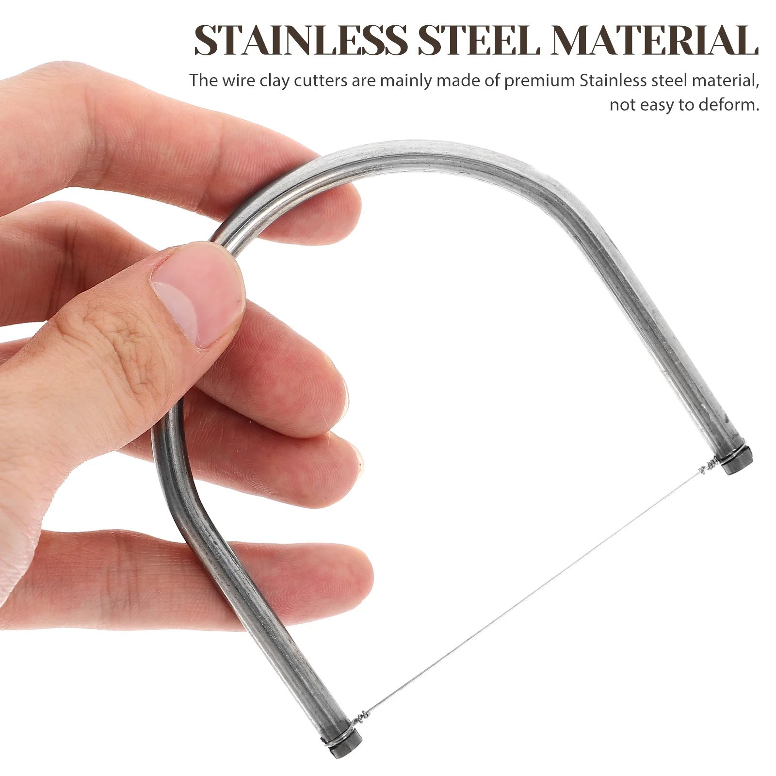 Stainless Steel Mud Multifunctional Clay Wire Cutters Angle Pottery Cutting Tool Metal Ceramic Sculpting