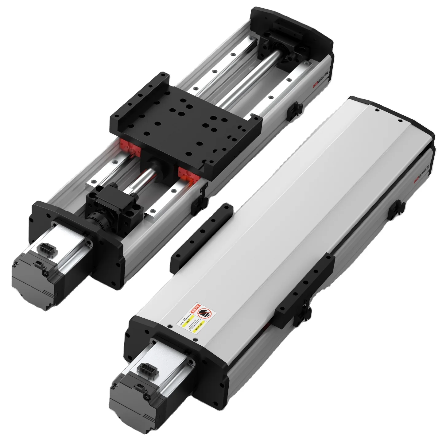 RXSB175 Linear Guide Ball Screw Semi-enclosed Linear Module High Speed,  Gantry Construction Ball Screw With Motor Guide