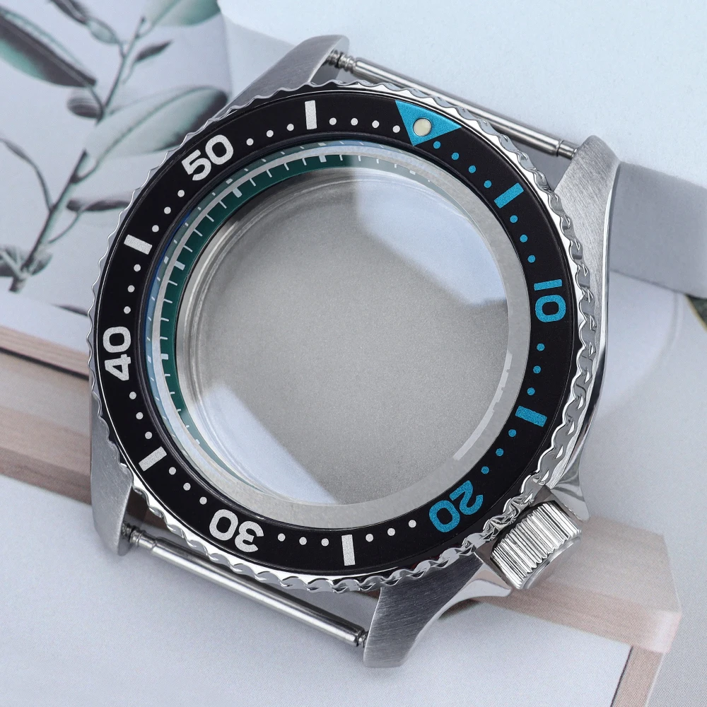 

20bar at 3.8 SKX 42.5mm Watch Case Sapphire With chapter Ring For Mod Skx007 Seiko NH35 NH36 NH38 NH34 Automatic Movt 28.5mmDial