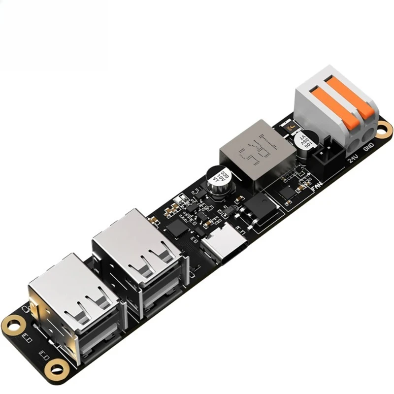 

K Hub Power Supply Module Active Thermal Management USB Splitter Expander for Voron Klipper 3D Printer