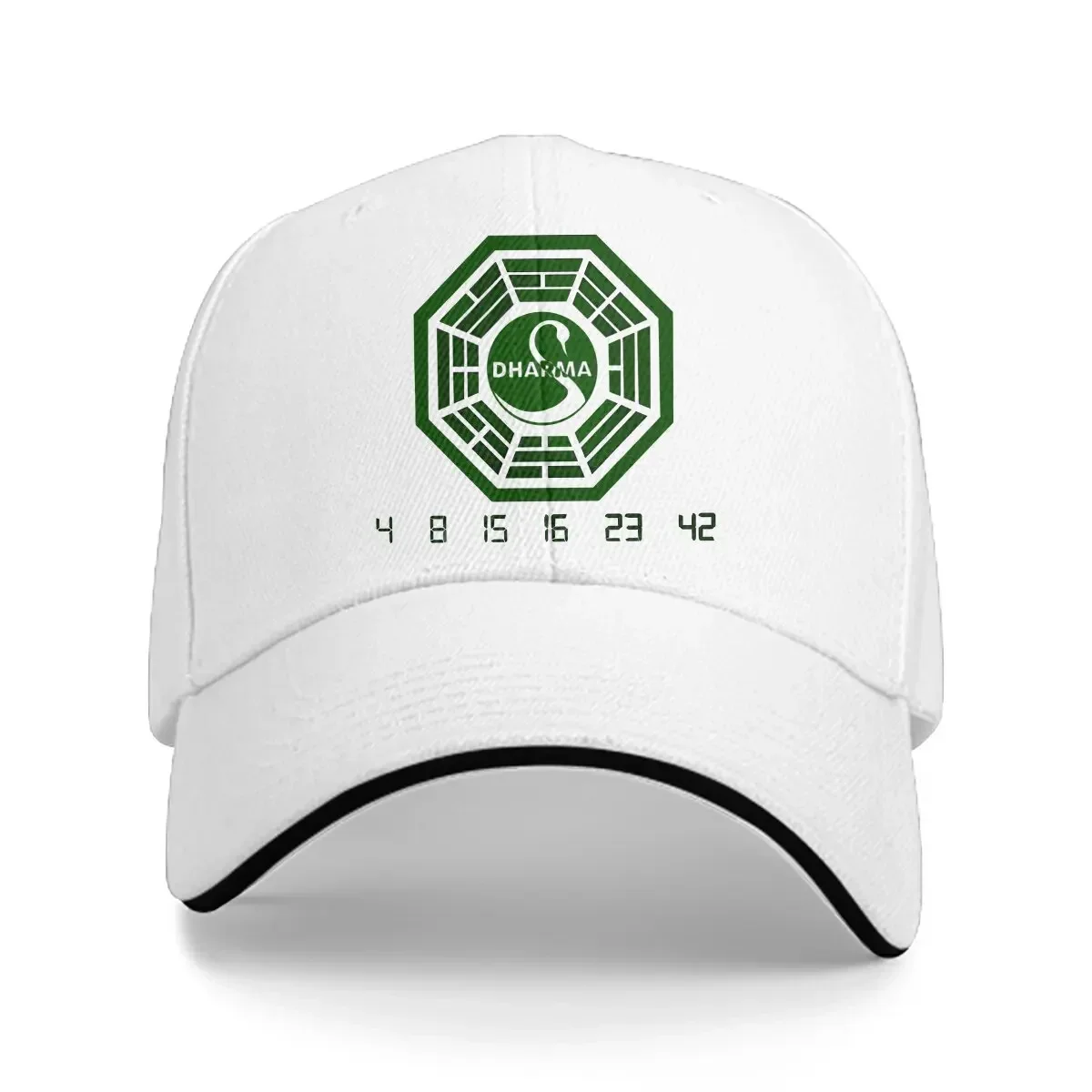 Dharma Initiative Numbers Baseball Cap Men Hats Women Visor Protection Snapback Lost TV Show Caps