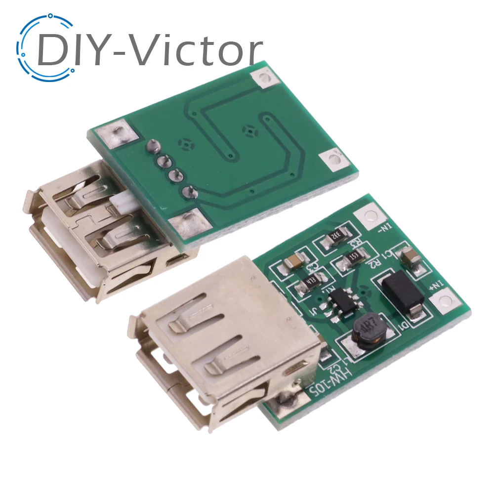 DC DC 0.9V-5V to 5V 600MA Power Bank Charger Step Up Boost Converter Supply Voltage Module USB Output Charging Circuit Board