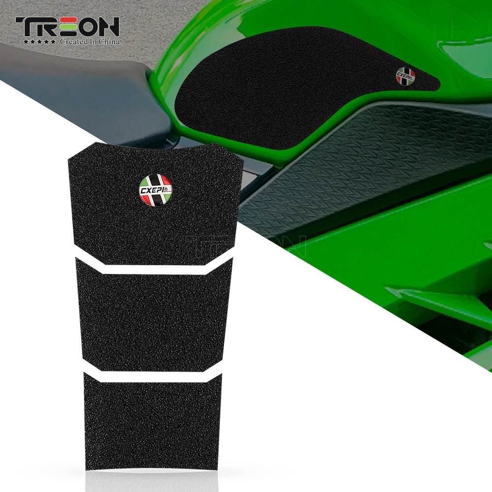 For Kawasaki NINJA 300 NINJA300 ninja 300 2013-2022 Motorcycle Sticker black Tank sticker Gas Fuel Oil Tank Pad Protector Decal