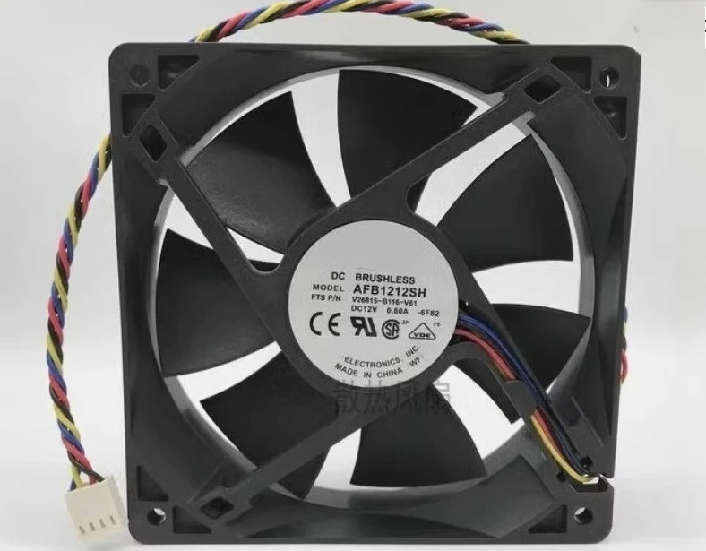 

Brand New Original AFB1212SH 12CM 120MM 1225 12025 12V 0.80A Cooling Fast Delivey