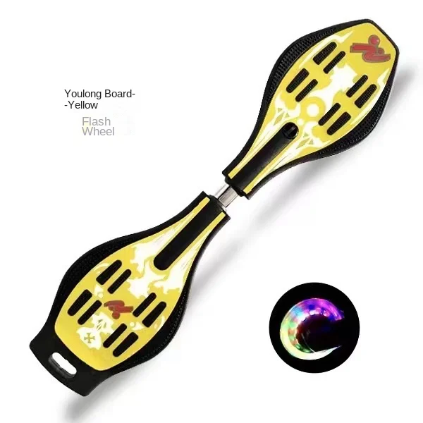 لوحة حيوية للأطفال لوحة تنين بعجلتين وعجلة فلاش سيارة متأرجحة للرجال والنساء ذات عجلتين لوحة تنين للسيارة #2