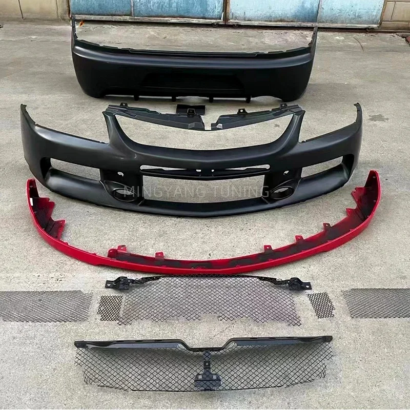 Polypropylene injection EVO7 EVO8 EVO9 upgrade EVO9 facelift body kit car bumper  Lancer evolution EVO7 EVO8 EVO9 body