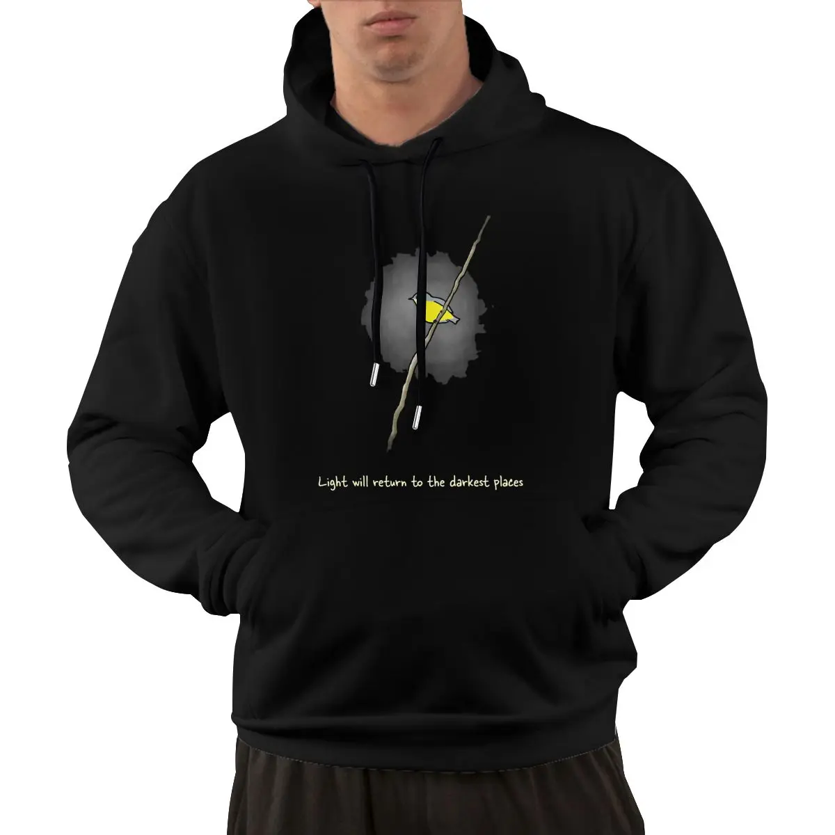 Light Will Return Raising Funds For The Environmentals Defenders Of Australia Classic Medium thickness soft fabric Men's hoodie