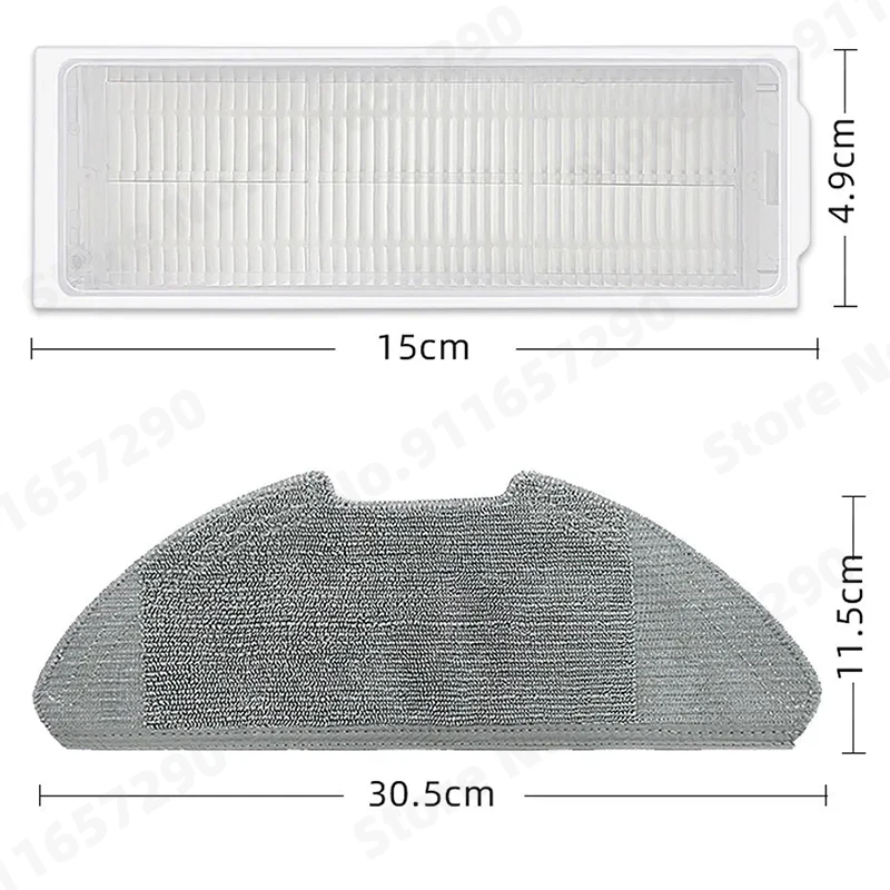 For Xiaomi Mi Robot Vacuum-Mop 2 Pro/Lite MJST1SHW MJSTL Side Main Brush Water Tank Dust Box Mop Cloth HEPA Filter Accessories