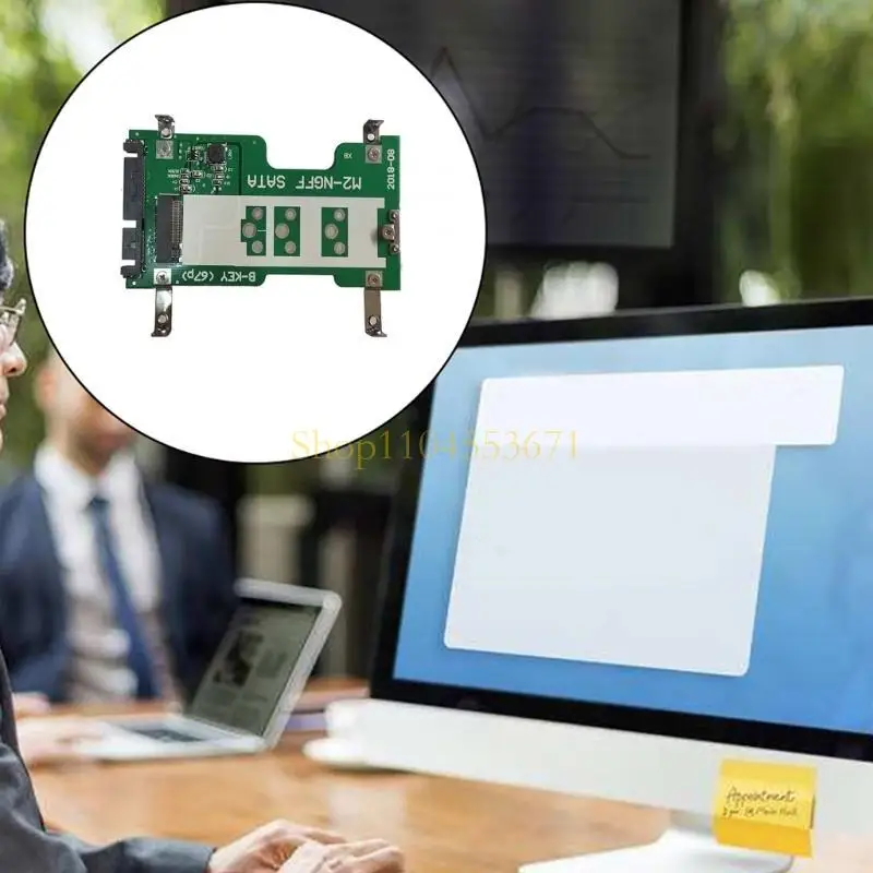 ベストセラー安定性M.2 NGFFからSATA3コンバーター2.5 SSDソリッドドライブボックスブラケットサーキットボード