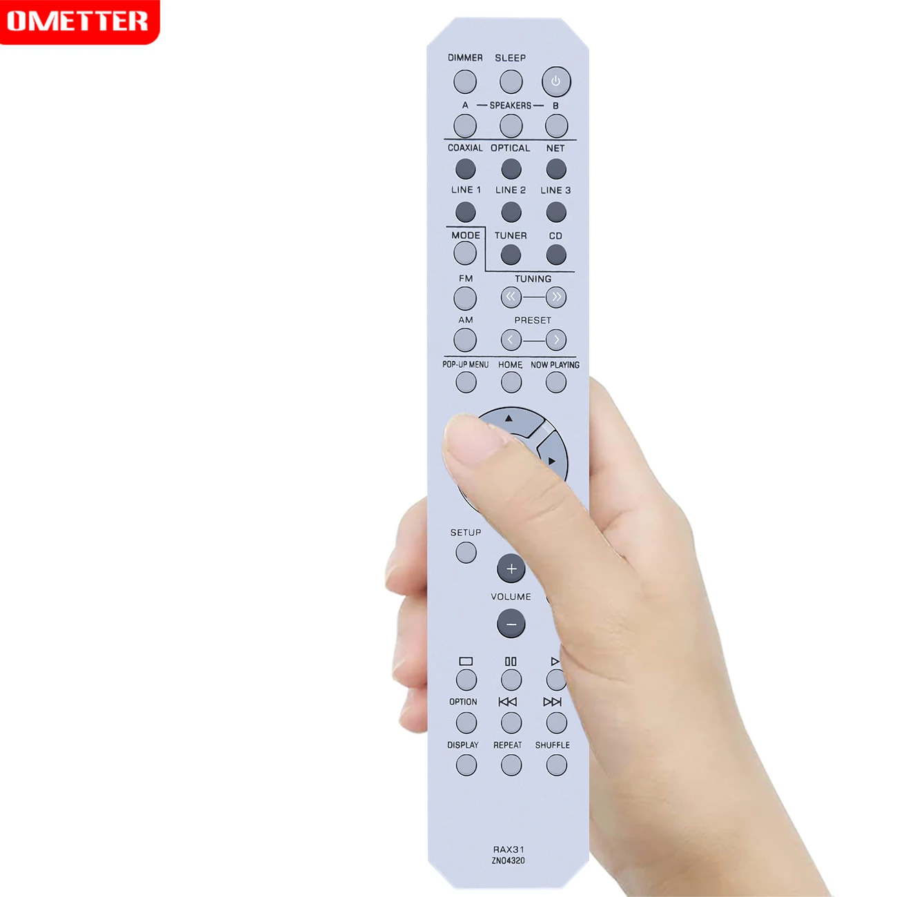 RAX31 ZN04320 استبدال جهاز التحكم عن بعد مناسبة ل ياماها شبكة ستيريو استقبال R-N301BL R-N301 RN301BL RN301